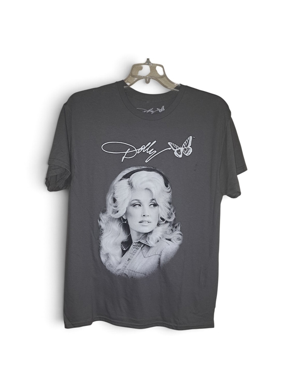 Dolly Graphic Short Sleeve Tee - Charcoal